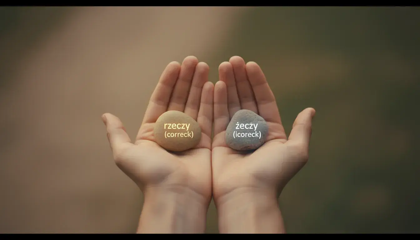 Rzeczy czy żeczy: która forma jest poprawna?