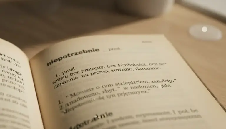 Niepotrzebnie Czy Nie Potrzebnie?