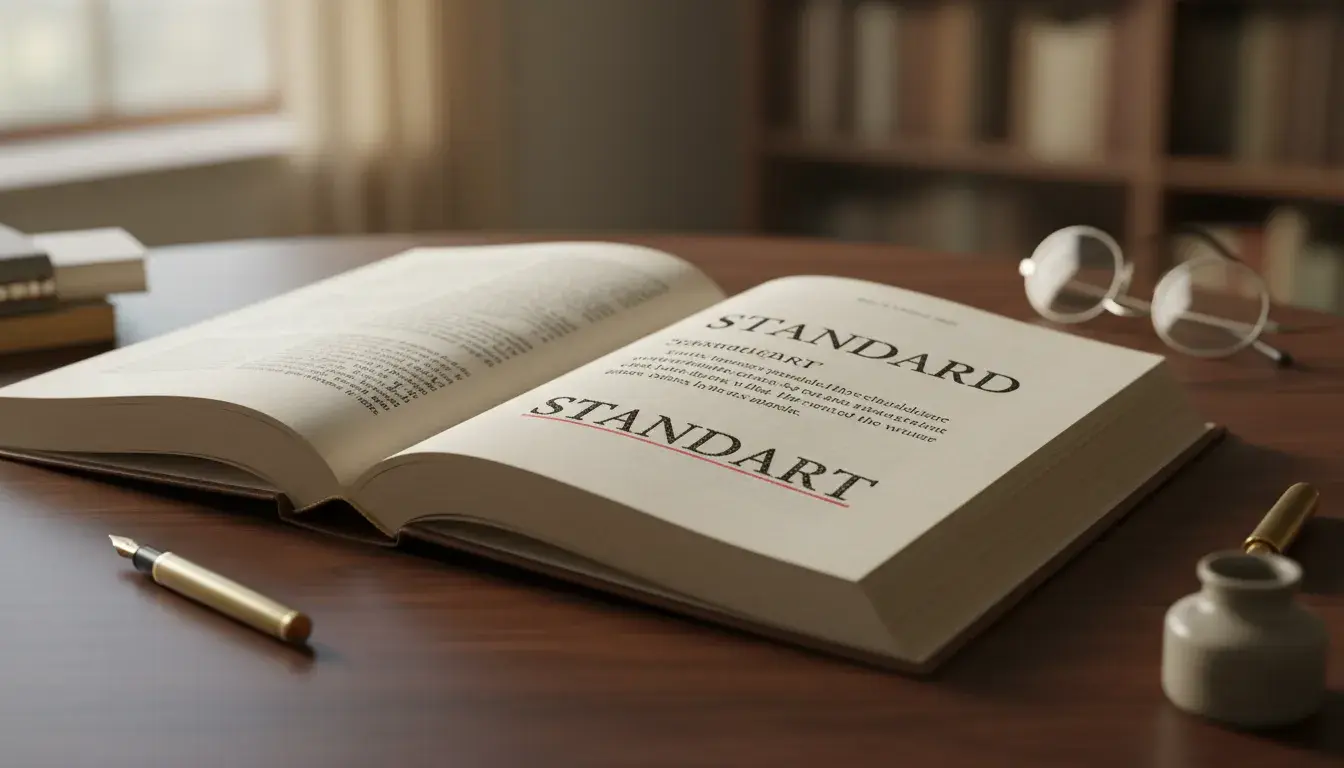 Co oznaczają słowa standart i standard?