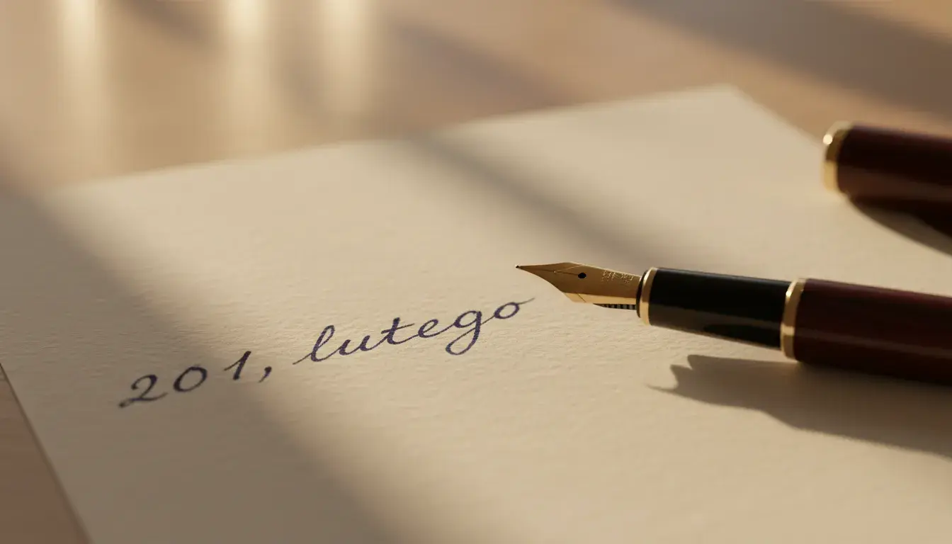 Jaka jest poprawna forma w dacie: luty czy lutego?