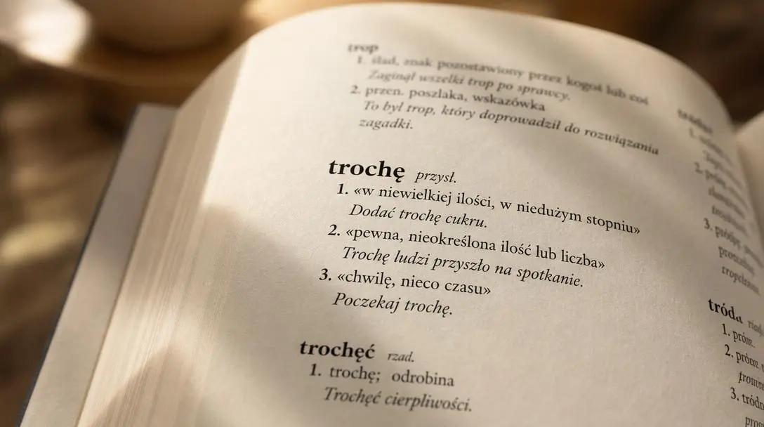 Jak poprawnie piszemy: troche czy trochę?