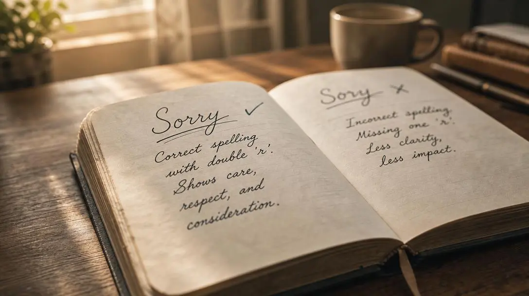 Jak poprawnie się pisze: sory czy sorry?