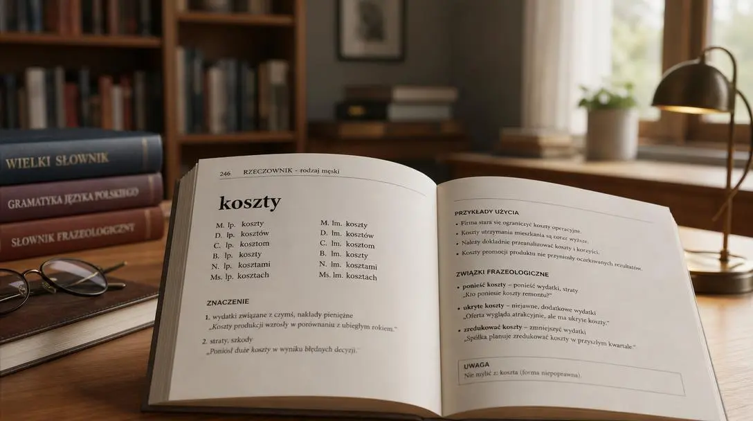Która forma jest poprawna: koszta czy koszty?